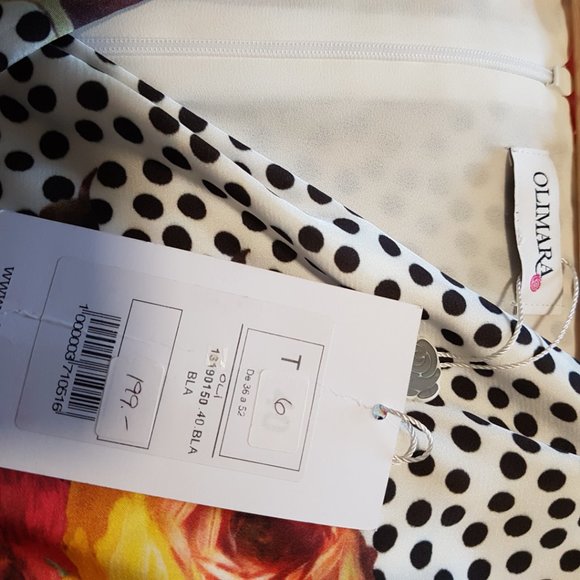 OLIMARA Sleeveless Cocktail Dress, Made in Spain, sz.6 - Picture 10 of 11